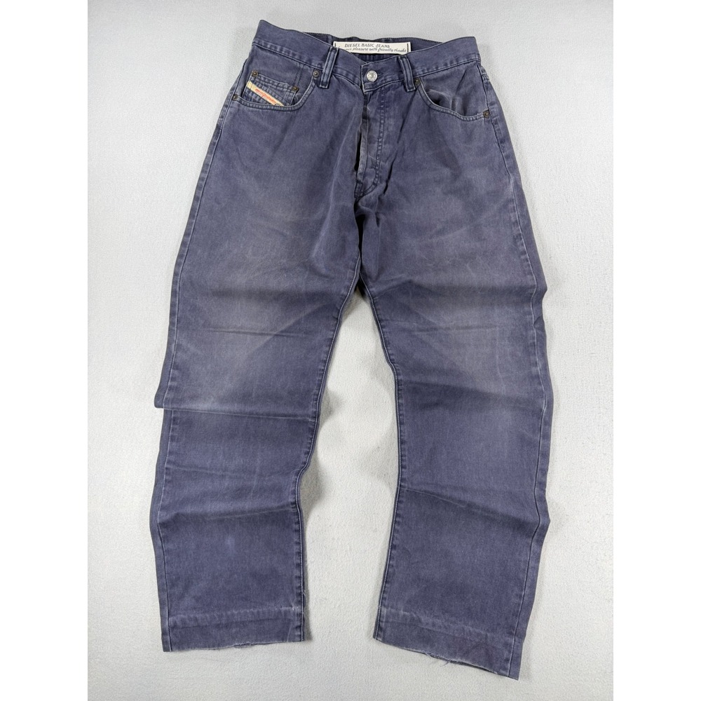 Vintage Diesel Industry Denim Division Jeans Mens 32 Faded Purple Made in Italy